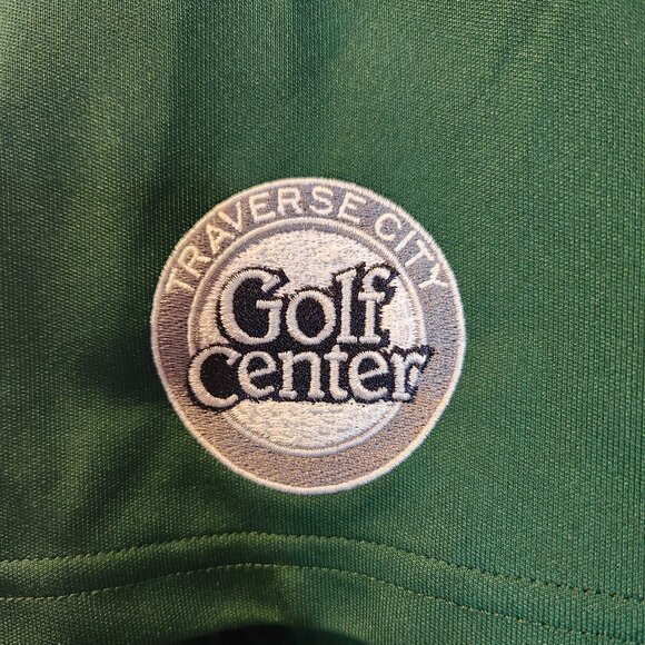 Men's XXL Green Under Armour Polo with Embroider Traverse City Golf Center logo - Picture 2 of 8
